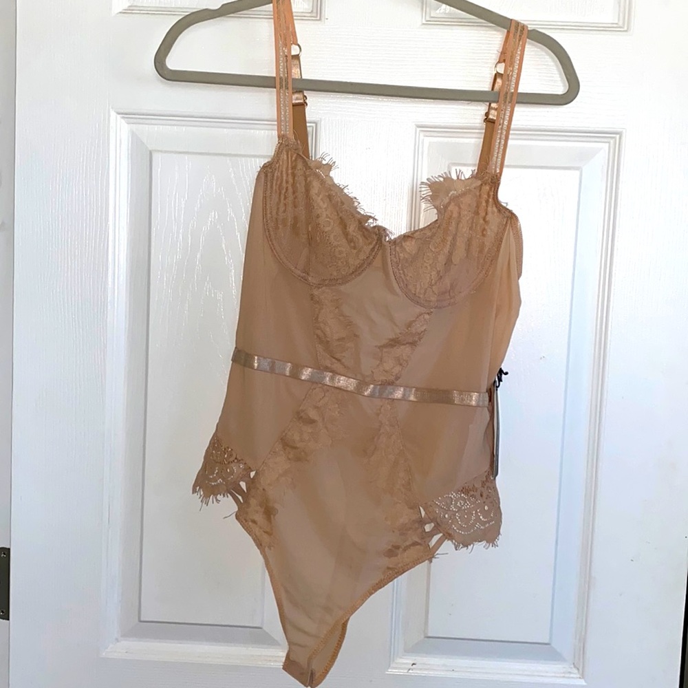 Beige lingerie